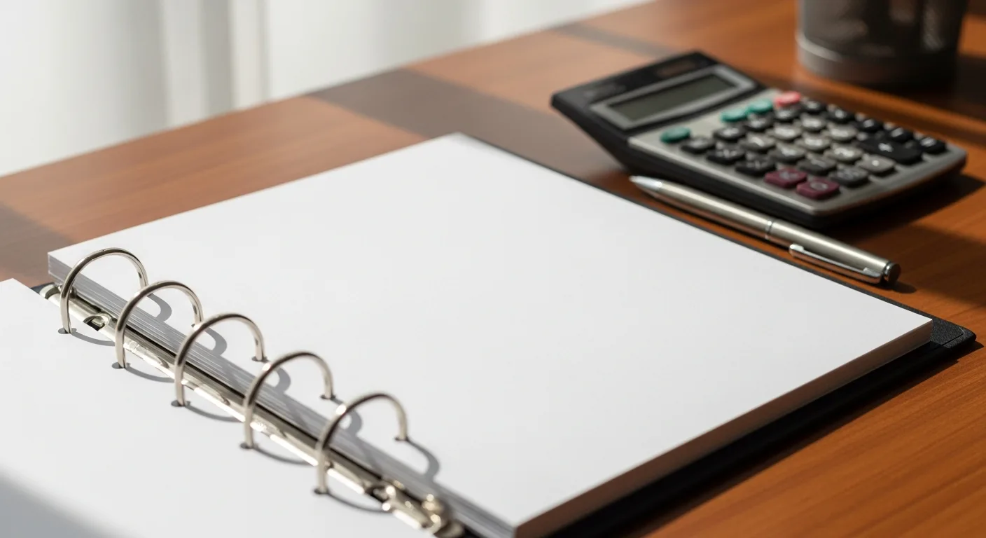 Auditeur financier examinant les documents comptables d'une PME